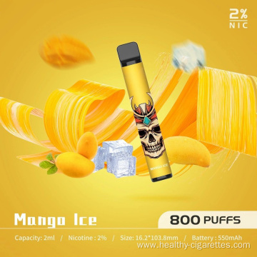 800 Puff Bar Vape Pen E-Cigarette Disposable Vape